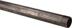 B&K Mueller - Schedule 40, 1-1/4" Diam x 48" Long Steel Black Pipe Nipple - Threaded - Best Tool & Supply