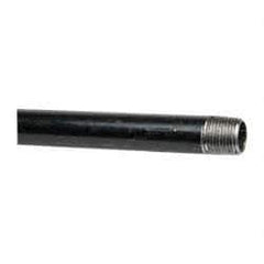 B&K Mueller - Schedule 40, 1/2" Diam x 60" Long Steel Black Pipe Nipple - Threaded - Best Tool & Supply