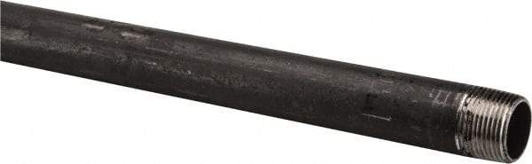 B&K Mueller - Schedule 40, 3/4" Diam x 60" Long Steel Black Pipe Nipple - Threaded - Best Tool & Supply