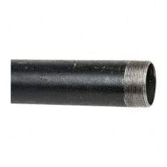 B&K Mueller - Schedule 40, 2" Diam x 60" Long Steel Black Pipe Nipple - Threaded - Best Tool & Supply