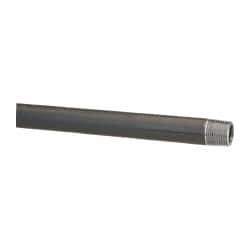 B&K Mueller - Schedule 40, 3/4" Diam x 72" Long Steel Black Pipe Nipple - Threaded - Best Tool & Supply