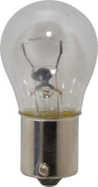 Value Collection - 12 Volt, Heavy Duty Stop & Flasher Automotive Miniature Lamp - 28.8 Watt, Clear - Best Tool & Supply