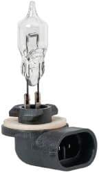 Value Collection - 12 Volt, Halogen Auxiliary Automotive Miniature Lamp - 49.92 Watt, Clear - Best Tool & Supply