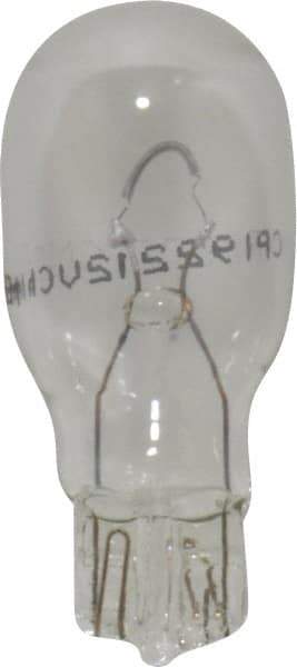 Value Collection - 12 Volt, Automotive Automotive Miniature Lamp - 12.54 Watt, Clear - Best Tool & Supply