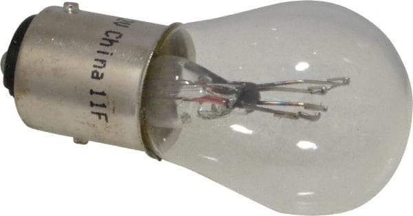 Value Collection - 12 Volt, Stop & Tail Automotive Miniature Lamp - 26.88/8.26 Watt, Clear - Best Tool & Supply