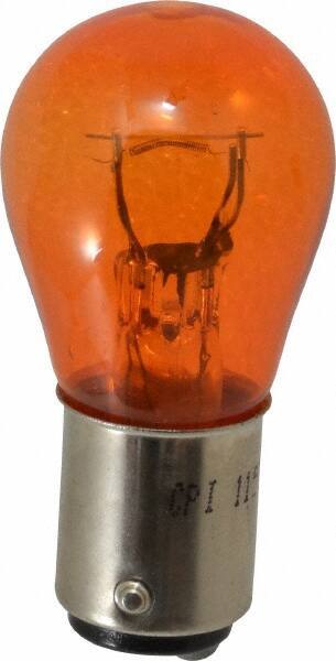 Value Collection - 12 Volt, Park & Signal Automotive Miniature Lamp - 26.88/8.26 Watt, Amber - Best Tool & Supply