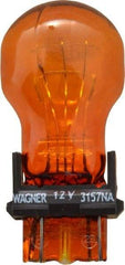 Value Collection - 12 Volt, Park & Signal Automotive Miniature Lamp - 26.88/8.26 Watt, Amber - Best Tool & Supply