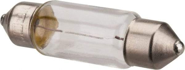 Value Collection - 12 Volt, Courtesy, Dome Automotive Miniature Lamp - 5 Watt, Clear - Best Tool & Supply