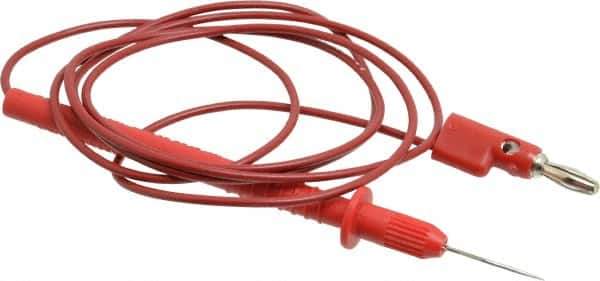 Pomona - Red Electrical Test Equipment Probe - Use with Digital Multimeters - Best Tool & Supply