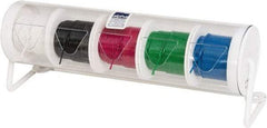 Alpha Wire - 24 AWG, 7 Strand, 500' OAL, Hook Up Wire - Black, Blue, Green, Red & White PVC Jacket, 0.059" Diam - Best Tool & Supply