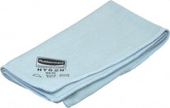 Rubbermaid - Dry Microfiber Wipes - 16" x 16" Sheet Size, Blue - Best Tool & Supply