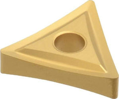 Kennametal - TNMP432 Grade KC850 Carbide Turning Insert - TiC/TiCN/TiN Finish, 60° Triangle, 1/2" Inscr Circle, 3/16" Thick, 1/32" Corner Radius - Best Tool & Supply