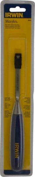 Irwin - 10-3/4" OAL x 3/8" Blade Width Wood Chisel - Polypropylene Handle - Best Tool & Supply