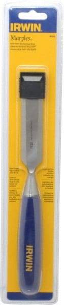 Irwin - 10-3/4" OAL x 1" Blade Width Wood Chisel - Polypropylene Handle - Best Tool & Supply