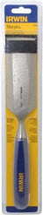 Irwin - 10-3/4" OAL x 2" Blade Width Wood Chisel - Polypropylene Handle - Best Tool & Supply