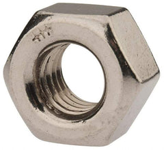 Value Collection - M10x1.50 Metric Coarse Stainless Steel Right Hand Heavy Hex Nut - 17mm Across Flats, 10mm High, Uncoated - Best Tool & Supply