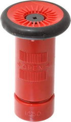 Made in USA - 1" Hose Diam NPSH Constant Flow Hose Nozzle - 22 Max GPM, Polyurethane, 100 psi - Best Tool & Supply