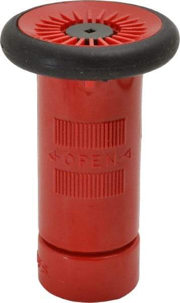 Made in USA - 3/4" Hose Diam GHT Constant Flow Hose Nozzle - 8 Max GPM, Polyurethane, 100 psi - Best Tool & Supply