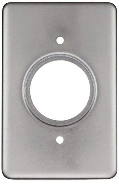 Thomas & Betts - Electrical Outlet Box Steel Device Cover - Includes Gasket - Best Tool & Supply