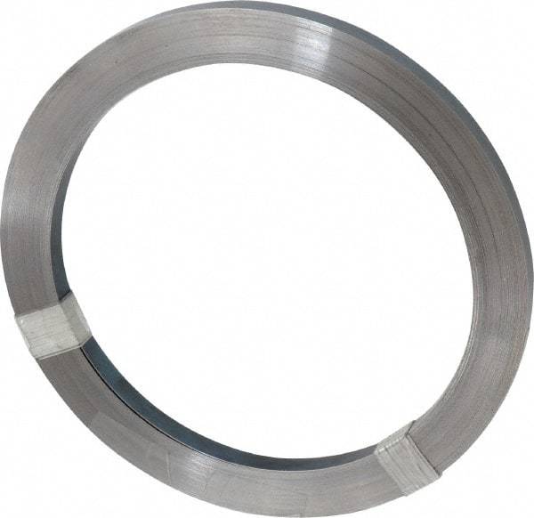 Value Collection - 1 Piece, 100 Ft. Long x 1/2 Inch Wide x 0.015 Inch Thick, Roll Shim Stock - Spring Steel - Best Tool & Supply