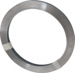 Value Collection - 1 Piece, 100 Ft. Long x 1/2 Inch Wide x 0.015 Inch Thick, Roll Shim Stock - Spring Steel - Best Tool & Supply