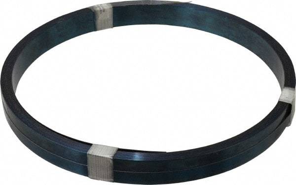 Value Collection - 1 Piece, 25 Ft. Long x 1 Inch Wide x 0.032 Inch Thick, Roll Shim Stock - Spring Steel - Best Tool & Supply