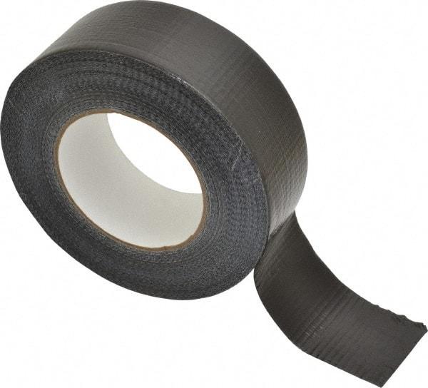 Intertape - 2" x 55m Black Duct Tape - 9 mil, Rubber Adhesive, Polyethylene Cloth Backing, 18 Lb/ln Tensile Strength, 32°F to 160°F, Series AC20 - Best Tool & Supply