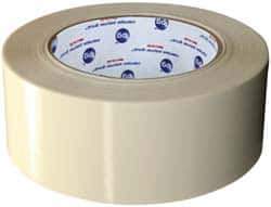 Intertape - 2" Wide x 60 Yd Long Tan Polyester Film Masking Tape - Series LA-26, 6 mil Thick, 45 In/Lb Tensile Strength - Best Tool & Supply