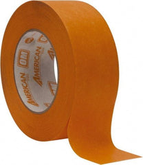 Intertape - 2" Wide x 60 Yd Long Orange Paper Masking Tape - Series Orange Mask, 7.3 mil Thick, 23 In/Lb Tensile Strength - Best Tool & Supply