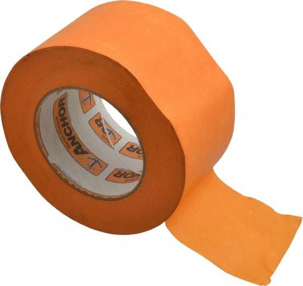 Intertape - 3" Wide x 60 Yd Long Orange Paper Masking Tape - Series Orange Mask, 7.1 mil Thick, 23 In/Lb Tensile Strength - Best Tool & Supply