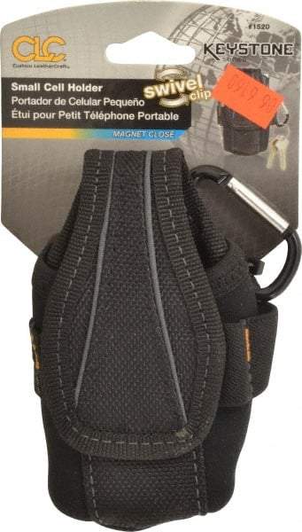 CLC - 5 Pocket Cell Phone Holster - Ballistic Polyester, Black, 2-3/4" Wide x 4-1/2" High - Best Tool & Supply