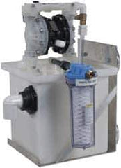 Made in USA - 180 GPH Oil Removal Capacity, Coalescent Skimmer - 40 to 125°F - Best Tool & Supply