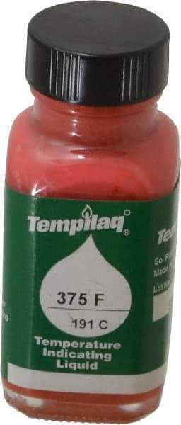 Tempil - 375°F Temp Indicating Liquid - 2 Ounce Container, 191°C - Best Tool & Supply