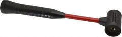 Proto - 1 Lb Head 1-1/2" Face Soft Face Hammer without Faces - 12-1/2" OAL, Fiberglass Handle - Best Tool & Supply