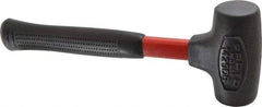 Proto - 16 oz Head 1-5/8" Face Diam Urethane Dead Blow Hammer - 12" OAL, Fiberglass Handle - Best Tool & Supply