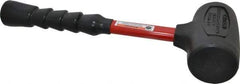 Proto - 48 oz Head 2-7/16" Face Diam Urethane Dead Blow Hammer - 14" OAL, Fiberglass Handle - Best Tool & Supply