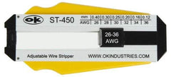 Jonard Tools - 36 to 26 AWG Capacity Precision Wire Stripper - Polycarbonate Handle - Best Tool & Supply