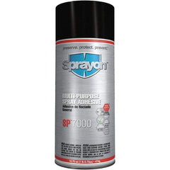 Krylon - 16.75 oz Aerosol White Spray Adhesive - High Tack, 350°F Heat Resistance, Low Strength Bond, Flammable, Series SP7000 - Best Tool & Supply