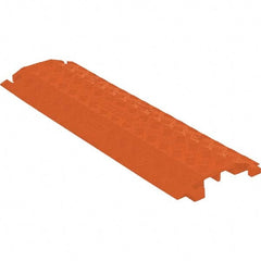 Checkers - On Floor Cable Covers Cover Material: Polyurethane Number of Channels: 2 - Best Tool & Supply