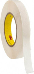 3M - 36 Yd Rubber Adhesive Double Sided Tape - 9 mil Thick, Polyethylene Film Liner - Best Tool & Supply