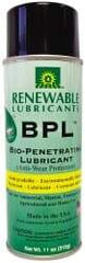 Renewable Lubricants - 11 oz Aerosol Thin Oily Film Penetrant/Lubricant - -22°F to 295°F - Best Tool & Supply