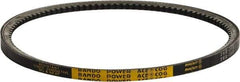 Bando - Section 5VX, 5/8" Wide, 106" Outside Length, V-Belt - Rubber Compound, Black, Narrow Cogged, No. 5VX1060 - Best Tool & Supply