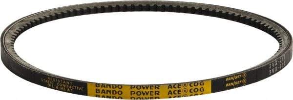 Bando - Section 3VX, 3/8" Wide, 106" Outside Length, V-Belt - Rubber Compound, Black, Narrow Cogged, No. 3VX1060 - Best Tool & Supply