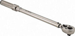 CDI - 1/2" Drive Micrometer Torque Wrench - 34 N/m to 197 N/m Torque, 19" OAL, 1.4 N/m Graduation, Pear Head - Best Tool & Supply