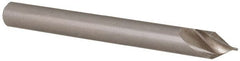 Combo Drill & Countersink: #4/0, 1/8″ Body Dia, 118 ™, High Speed Steel Bright (Polished) Finish, 1-1/4″ OAL