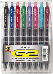 Pilot - Conical Roller Ball Pen - Assorted Colors - Best Tool & Supply