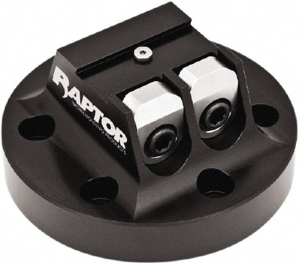 Raptor Workholding - 3/4" Jaw Width, 2" High x 4.33" Wide Dovetail Vise - For Use with 4 & 5 Axis Workholding Systems - Best Tool & Supply