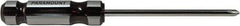 Paramount - #3, 10-11/16" OAL, Standard Phillips Screwdriver - 6" Blade Length, Round Shank, Acetate Handle - Best Tool & Supply