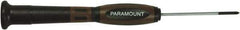 Paramount - #0, 6" OAL, Precision Phillips Screwdriver - 2" Blade Length, Round Shank, Ergonomic Handle - Best Tool & Supply