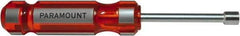 Paramount - 7mm Solid Shaft Nutdriver - Color Coded Handle, 7-1/8" OAL - Best Tool & Supply